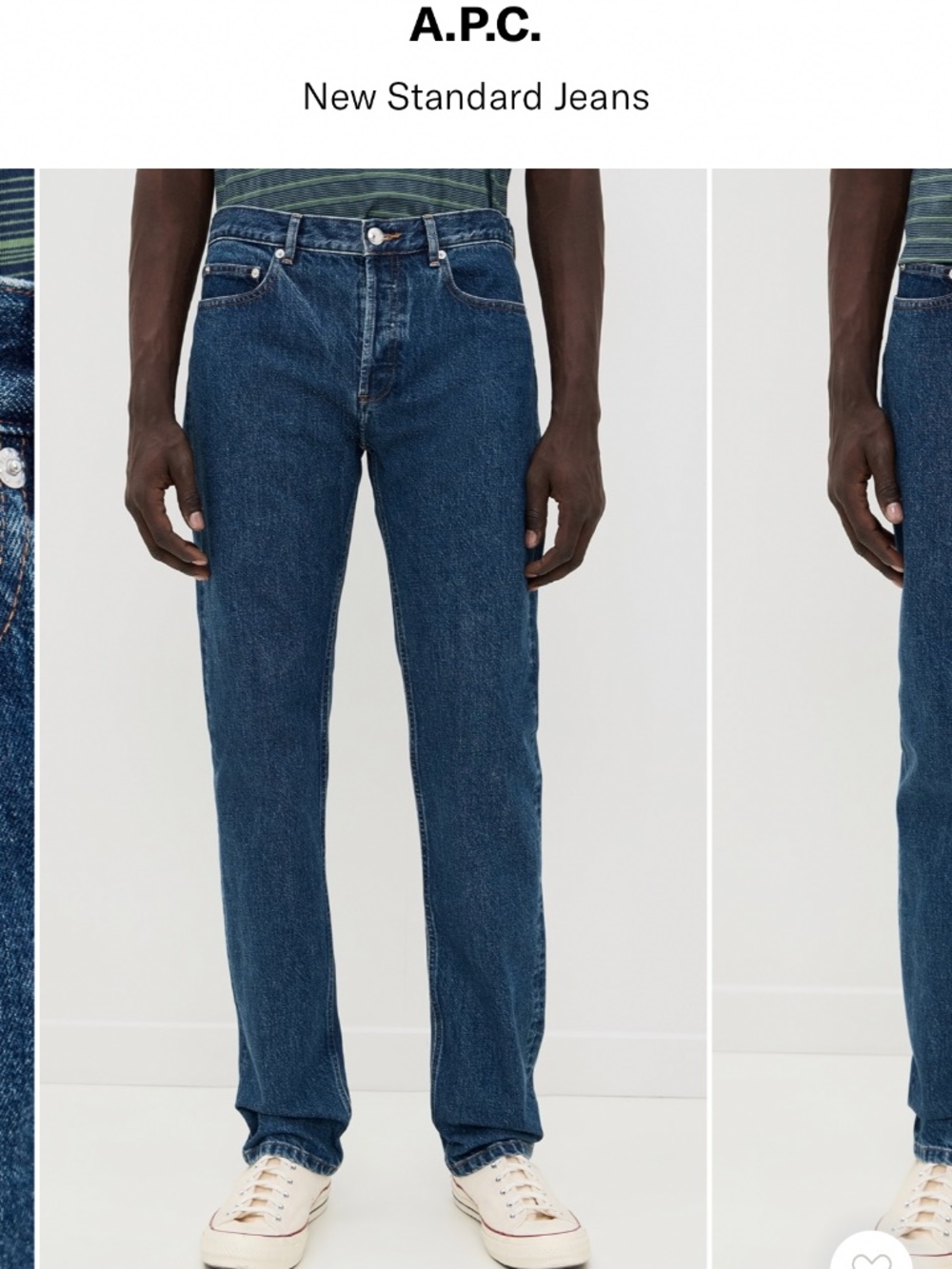 APC NEW STANDARD JEANS